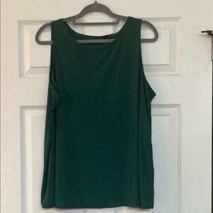 Elegant Green Sleeveless Top